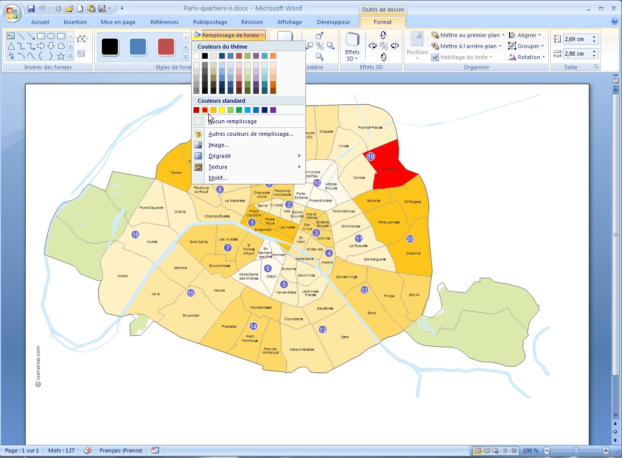 Excel Map