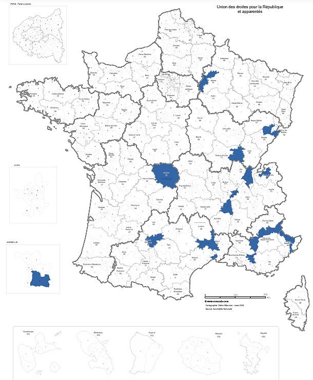 groupe Union des droites pour la République en France