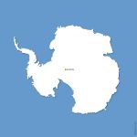 Free vector map of Antarctic