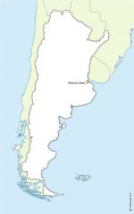 Vector base map of Argentina free