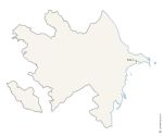 Free vector and raster map of Azerbaijan