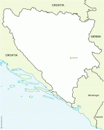 Bosnie-Herzégovine vectorielle gratuite