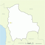 Free Bolivia location map