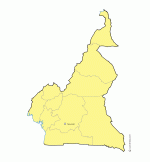 Cameroon regions map