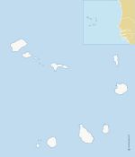 Capo Verde blank map