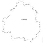 24 Dordogne french department vector map