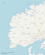 Abers Coast map