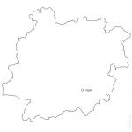Lot-et-Garonne french department vector map