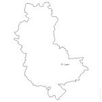69 Rhône french department vector map