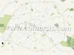 Plan vectoriel des rues de Paris avec metro