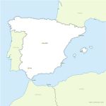 Fond de carte vectoriel de l'Espagne gratuit