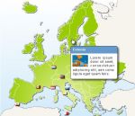 cliquable d' Europe html avec bulle info CSS