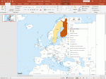 Pays d'Europe pour Excel, Powerpoint et Word
