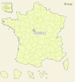 Départements de France cliquable en HTML