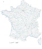 Map of French cities