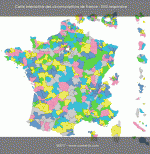 French constituencies SVG responsive map
