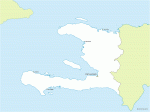 Free map of Haiti vector file