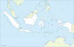 Free map of Indonesia