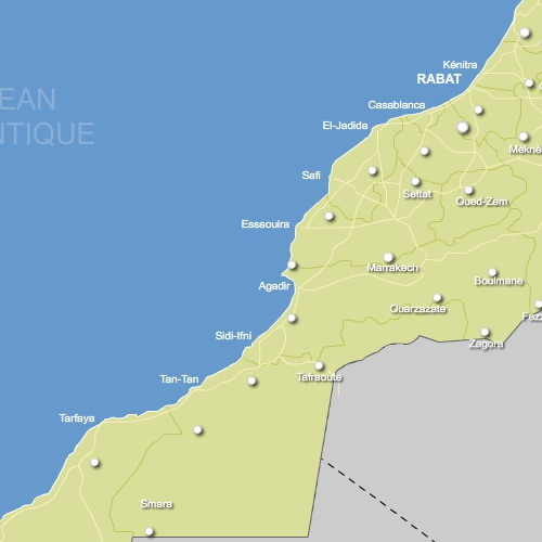 télécharger carte du maroc avec les villes