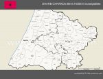 Gharb-Chrarda-Beni-Hssen region municipalities map