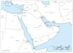 pays du Moyent Orient avec noms et capitles