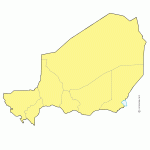 Niger regions map