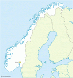 Norway free vector map