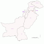 Pakistan provinces map
