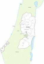 Palestine provinces free map