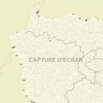 Paris and surrounds departments vector map