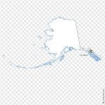 Alaska (AK) US STATE free vector map