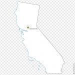 California (CA) US STATE free vector map