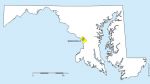 Maryland State free map