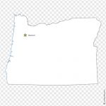 Oregon (OR) US State free vector map