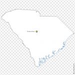 South Carolina (SC) US State free vector map