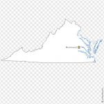 Virginia (VA) US STATE free vector map