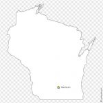 Wisconsin (WI) US STATE free vector map