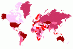 Responsive World interactive map for web