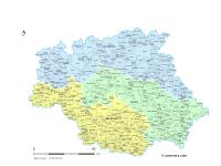 Communes et arrondissements 2018 du Gers