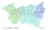 Communes et arrondissements 2018 des Vosges